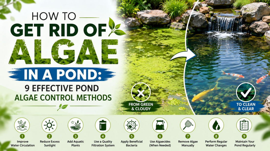 pond algae control, algae killer for ponds