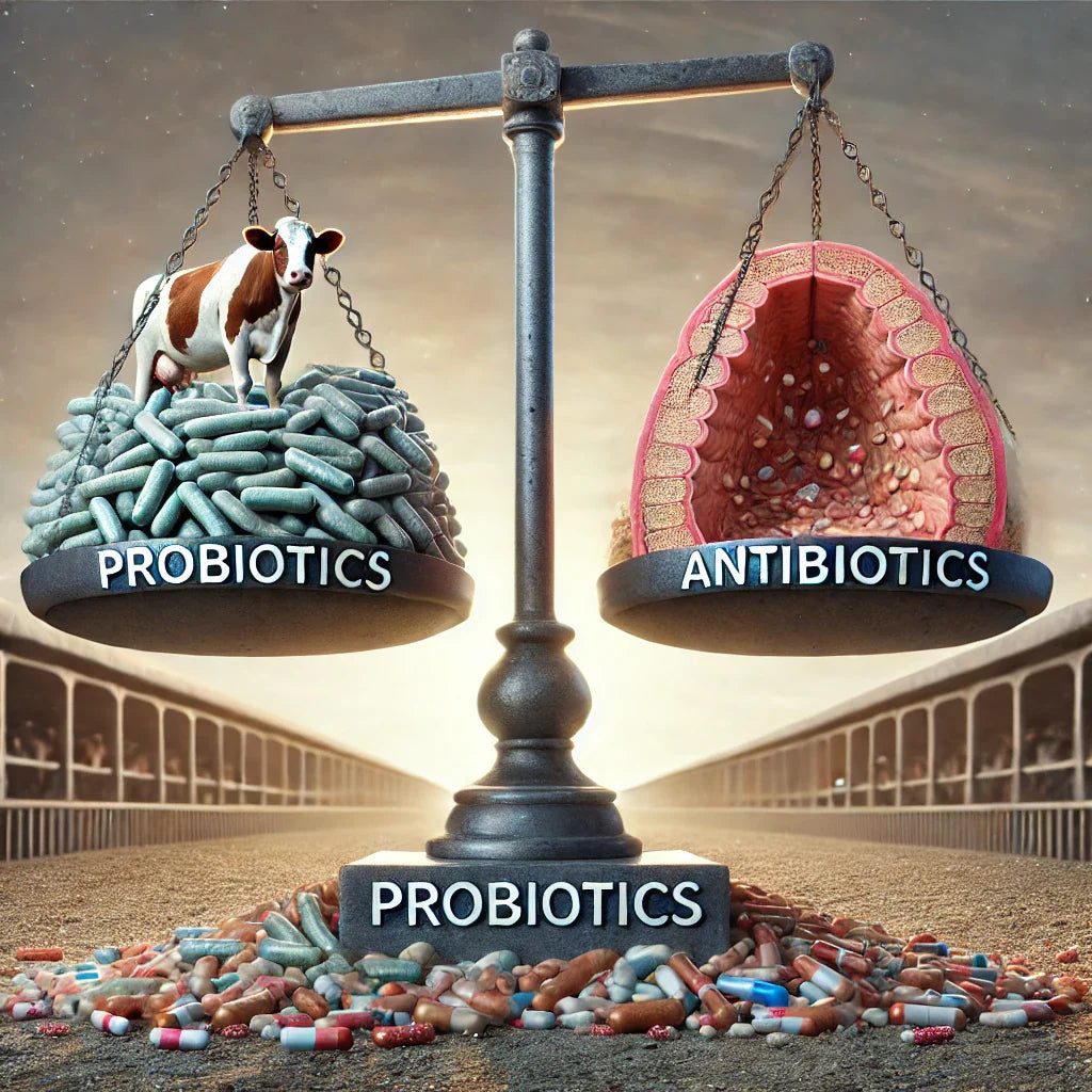 Probiotics vs Antibiotics