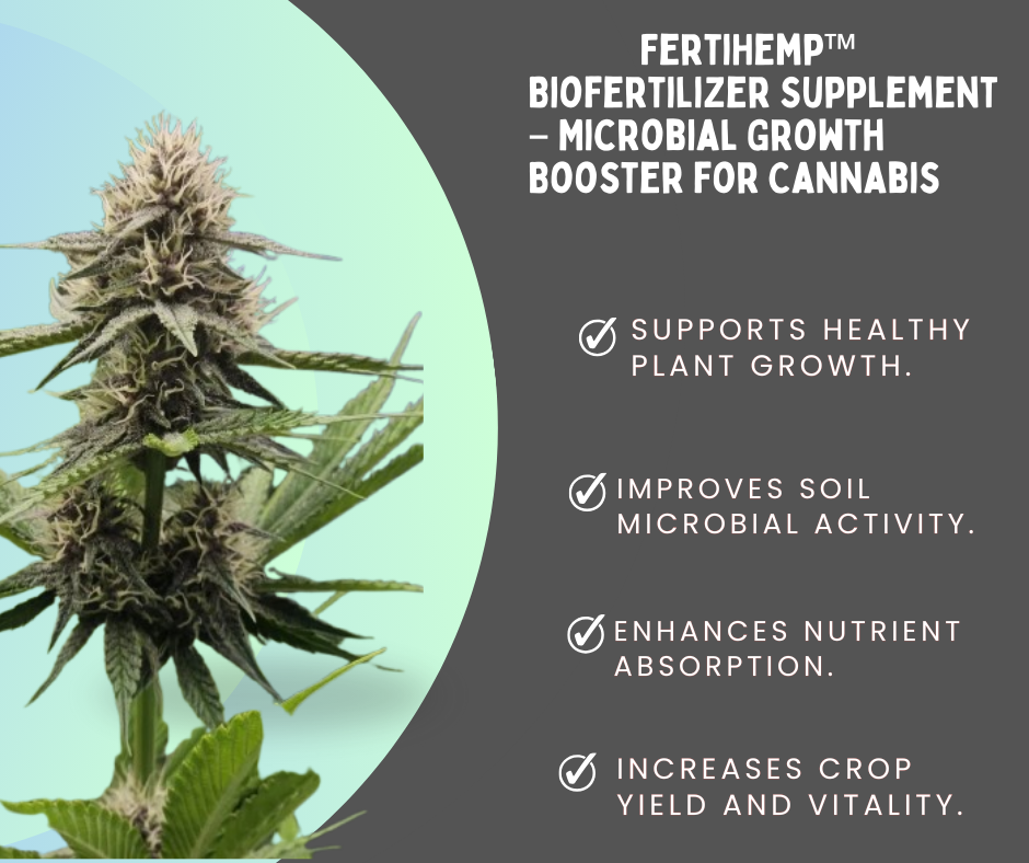 FertiHemp™ Biofertilizer Supplement – Microbial Growth Booster