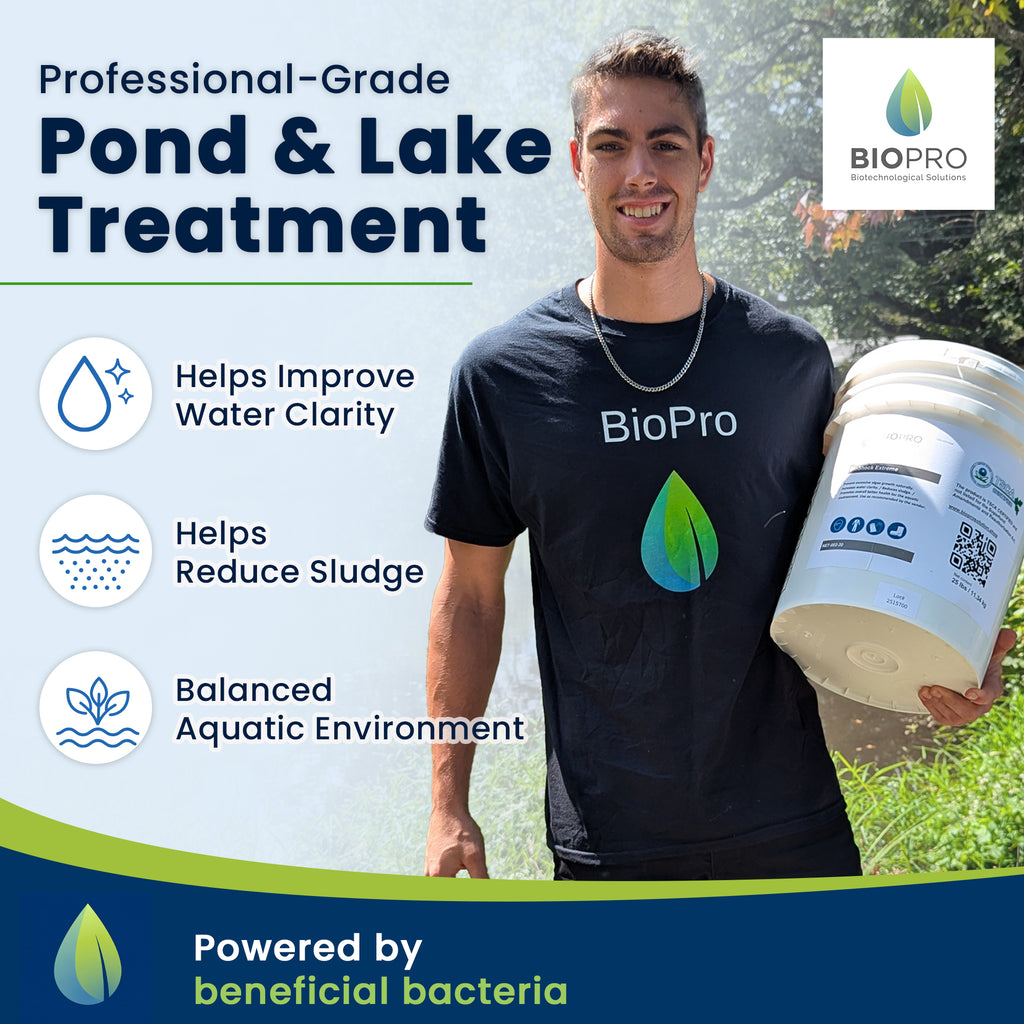 Bioshock Extreme (25 lbs), pond/lake management, natural way to remove algae, beneficial bacteria