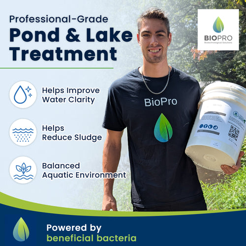 Bioshock Extreme (25 lbs), pond/lake management, natural way to remove algae, beneficial bacteria