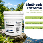 Bioshock Extreme (25 lbs), pond/lake management, natural way to remove algae, beneficial bacteria