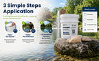 Bioshock Extreme (25 lbs), pond/lake management, natural way to remove algae, beneficial bacteria