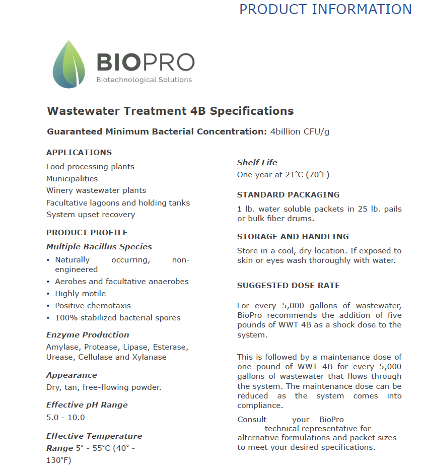 Waste water management Info