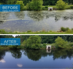 Bioshock Extreme (25 lbs), pond/lake management, natural way to remove algae, beneficial bacteria
