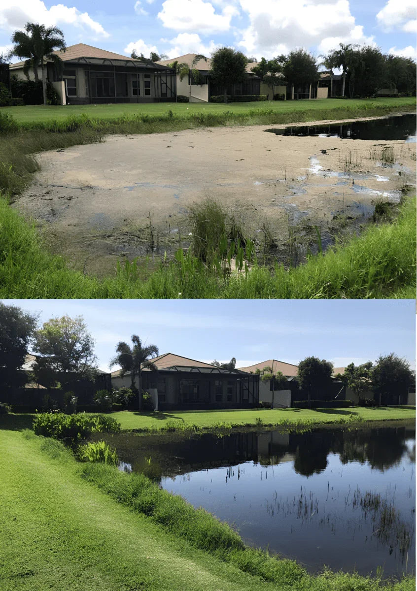 A - Bioshock Extreme, pond/lake management, natural way to remove algae, beneficial bacteria - Biopro Solution