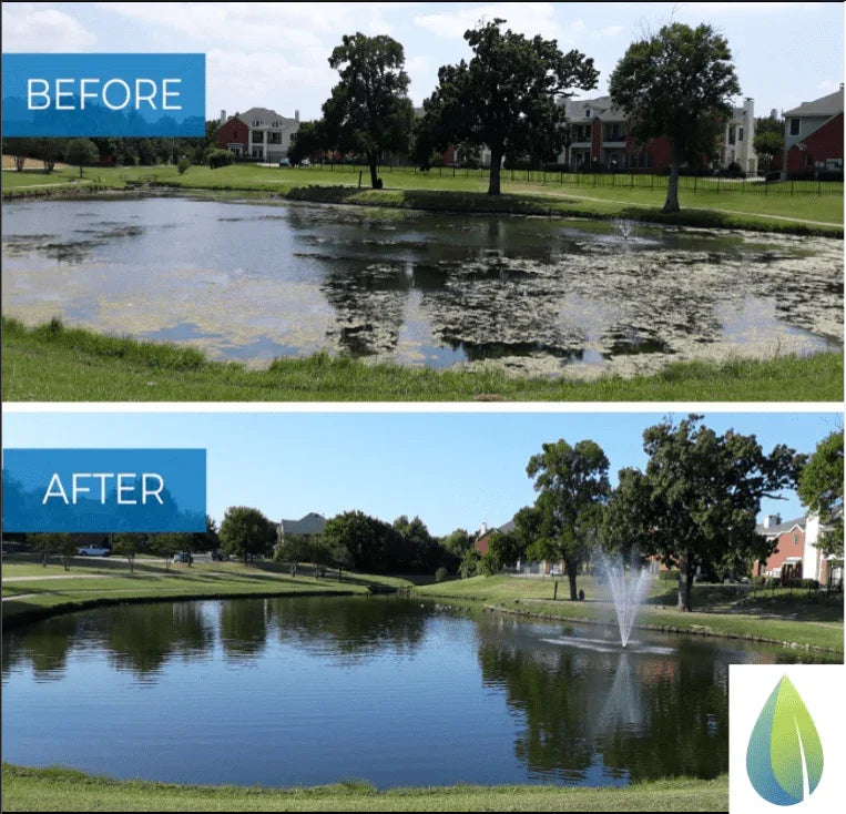 A - Bioshock Extreme, pond/lake management, natural way to remove algae, beneficial bacteria - Biopro Solution