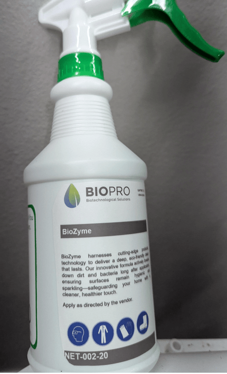 BioZyme eco-friendly bio-enzymatic cleaner used in industrial cleaning